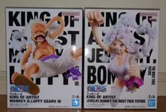 ワンピース KING OF ARTIST ルフィ ボニー フィギュア 2個セット