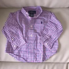 ラルフローレン  シャツ  美品  12M  80サイズ  ベビー