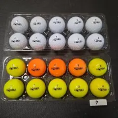 【007】ゴルフボール　HONMA　20個セットのサムネイル