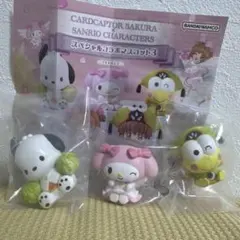 サンリオ フィギュア　ポチャッコ　マイメロ　けろけろけろっぴ