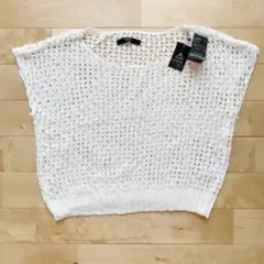 【タグ付き・新品未使用】AZUL by moussy サマーニット