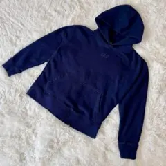 〈GAP〉（150cm） ネイビー フード付きパーカー