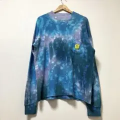 ブレインデッド　スウェット　トレーナー　タイダイ　染色　春　染め　アートのサムネイル