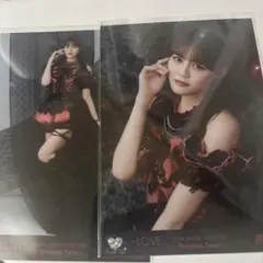 =LOVE 写真 2枚セット　髙松瞳