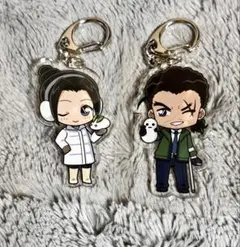 名探偵コナン リアル脱出ゲーム 大和敢助 上原由衣 アクリルキーホルダー