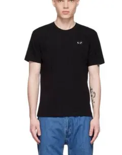 PLAY COMME des GARÇONS ブラックTシャツ M