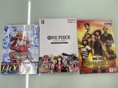 ワンピース　プレミアムカードコレクション2種、3周年記念ガイドブック