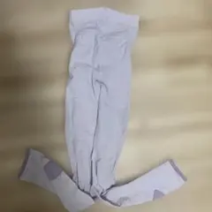 薄紫 着圧レギンス スリムウォークフリーサイズ