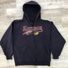 u*y様 古着 90-00年代 JANSPORT フルジップパーカー メンズL