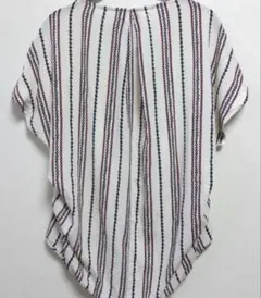 ⭐️ as know as 　異素材カットソー　白　 　　Fサイズ 　アズノゥアズ