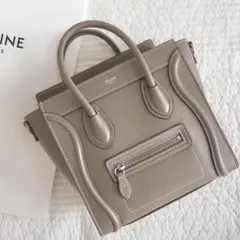 【超美品】セリーヌ　ラゲージナノ　スリ