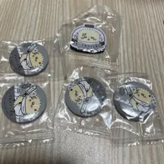 ちいかわ くら寿司 ラッコ マグネット　缶バッジ