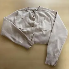 cocodeal カーディガン　ピンク　ニット　春