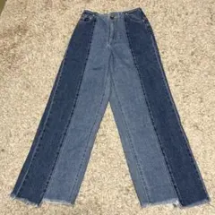 ロデオクラウンズ　ワイドデニムパンツ