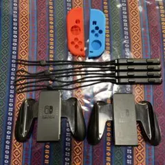 【値下げ】 Nintendo Switch 純正 ジョイコングリップ2個、その他