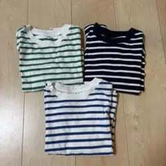 ユニクロ 長袖Tシャツ 110cm 3枚セット