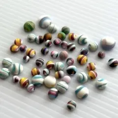 #503 シーグラス ガラスナギット 人工研磨 模様