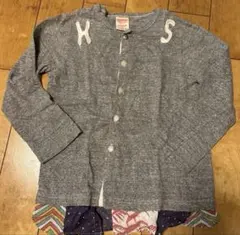 DENIMDUNGAREE カーディガン130cm グレーデニムアンドダンガリー