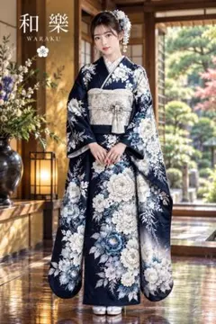 振袖2枚　袋帯2本　帯締め2本 振袖2枚 袋帯2本 帯締め2本 - メルカリ