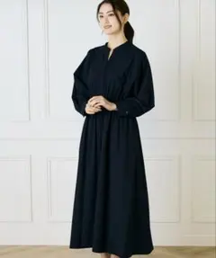 TSURU By MARIKO OIKAWA Letizia　ワンピース　36 新品】ツルバイマリコオイカワ Letizia 36 ネイビー - メルカリ