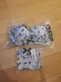 花柄ブラジャーショーツセット Mサイズ
