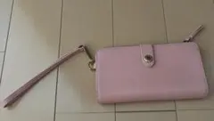 キャスキッドソン　ピンク　長財布　花柄のサムネイル