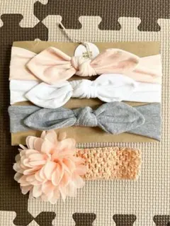 ヘアバンド4点セット