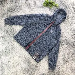 adidas【M相当】迷彩柄 ウインドブレーカー 刺繍ロゴ 春先◎