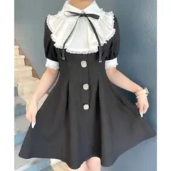 ロジータ ROJITA ヨークフリルツイードワンピース