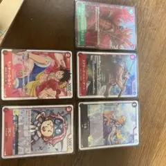 ワンピースカードゲーム　THEBEST レアセット
