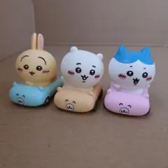Mちいかわ ちいかわフレンズ3 ソフビ フィギュア 3個セット くるまブーイ