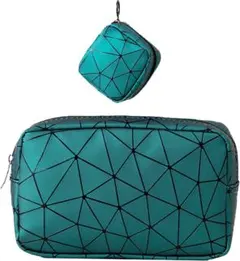 化粧ポーチ 大きめ メイクポーチ コスメポーチ ミニポーチ 化粧品収納ポーチ2個