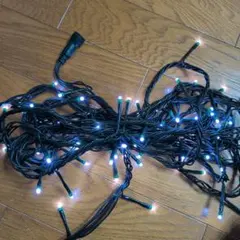 LEDイルミネーションライト ストレートタイプ8m（ホワイト）