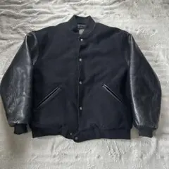 90s calvin klein スタジャン 本革 usa製 カルバンクライン