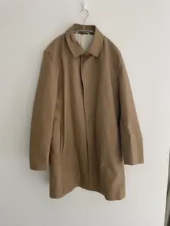 無印　ベージュ ステンカラーコート Mサイズ