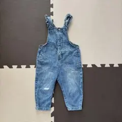 ZARA デニムオーバーオール 12-18ヶ月