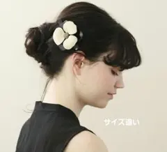 人気⭐未使用品☆ALEXANDRE DE PARIS カメリア　バレッタ