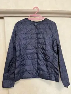 UNIQLO ウルトラライトダウン　長袖　ネイビー　Sサイズ