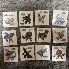 【レアポケモンまとめ売り】ポケモンシール ポケモンパンシール 映画 12枚