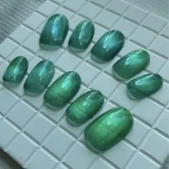 【 017 】 マグネットネイル グリーン