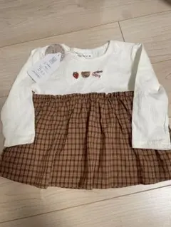 ベビー　キッズ　バースデイ　ママラク　ロンT 95