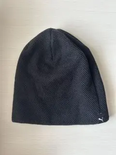 【新品未使用】 PUMA（プーマ） No.1ロゴ ビーニー ニット帽 ブラック