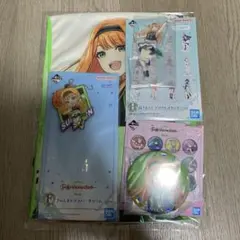 学マス 一番くじ 紫雲清夏 4点セット