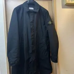 美品STONE ISLAND DAVID-TCコート　ブラック　L