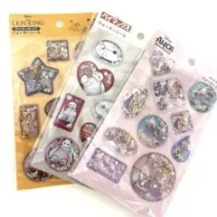 ディズニー ウォーターシールセット　3点