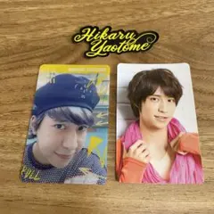 Hey! Say! JUMP 八乙女光 クリアカード トレカ＆ステッカーセット