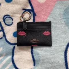 COACH コーチ リッププリント パスケース