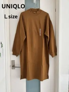 モックネックワンピース ユニクロ