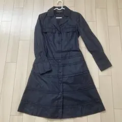 BODY DRESSING Deluxe トレンチコート ネイビー 36のサムネイル