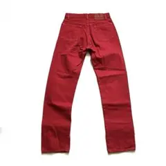 リーバイス90sヴィンテージ レッドデニムパンツ552刻印ジーンズ
